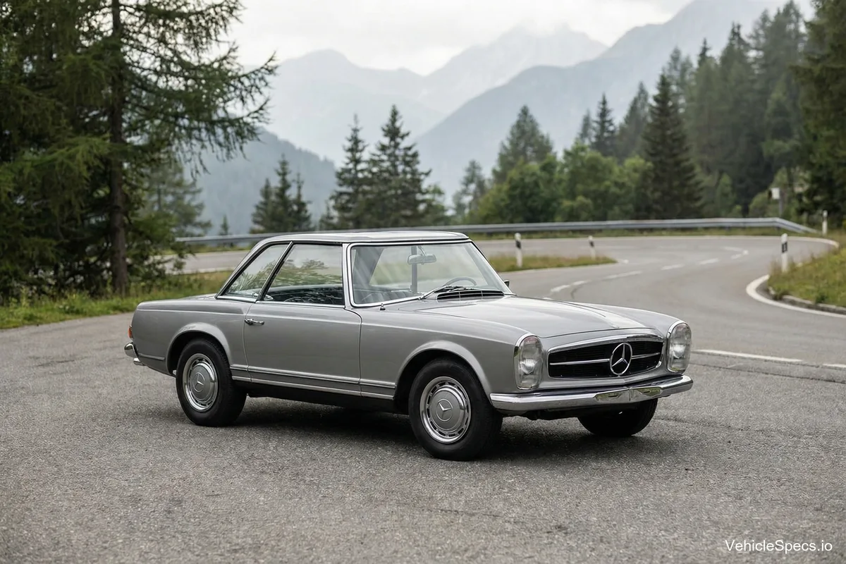 Mercedes-Benz SL Coupe (W113) - مشاهده