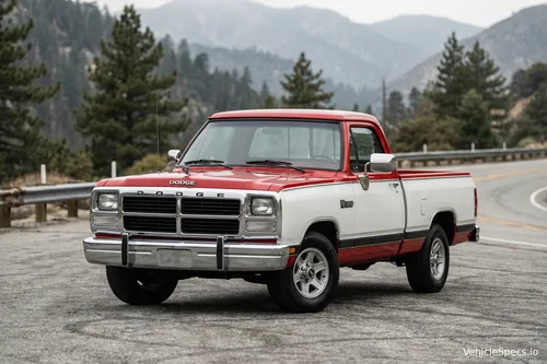Dodge Ram 150 Conventional Cab (D/W, Phase 2 1990)