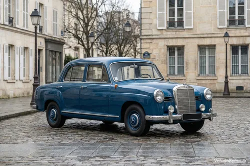 Mercedes-Benz W121 Sedan (Phase 2 1959)