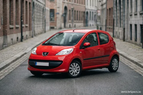 Peugeot 107 (Phase II, 2008) 3-door