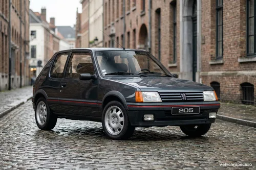 Peugeot 205 I (20A/C, Phase 2 1987) 3-door